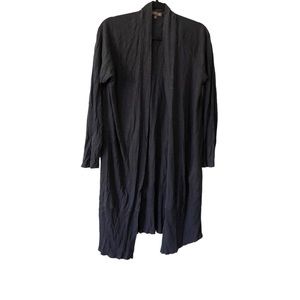 Lilla P Women’s Cardigan - open Cardigan lightweight grey - Size XL